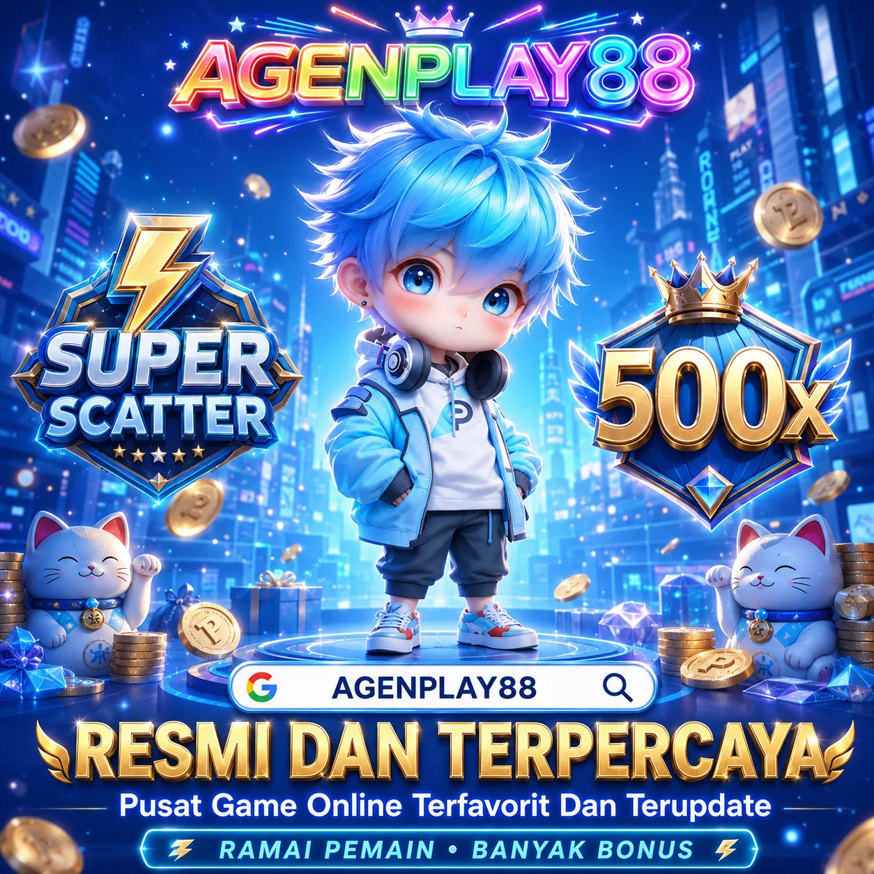 MEGABOS ▶ Berkembang Bersama Komunitas Mega Gamer? Tumbuh Bareng Jadi Bos Besar Bersama!